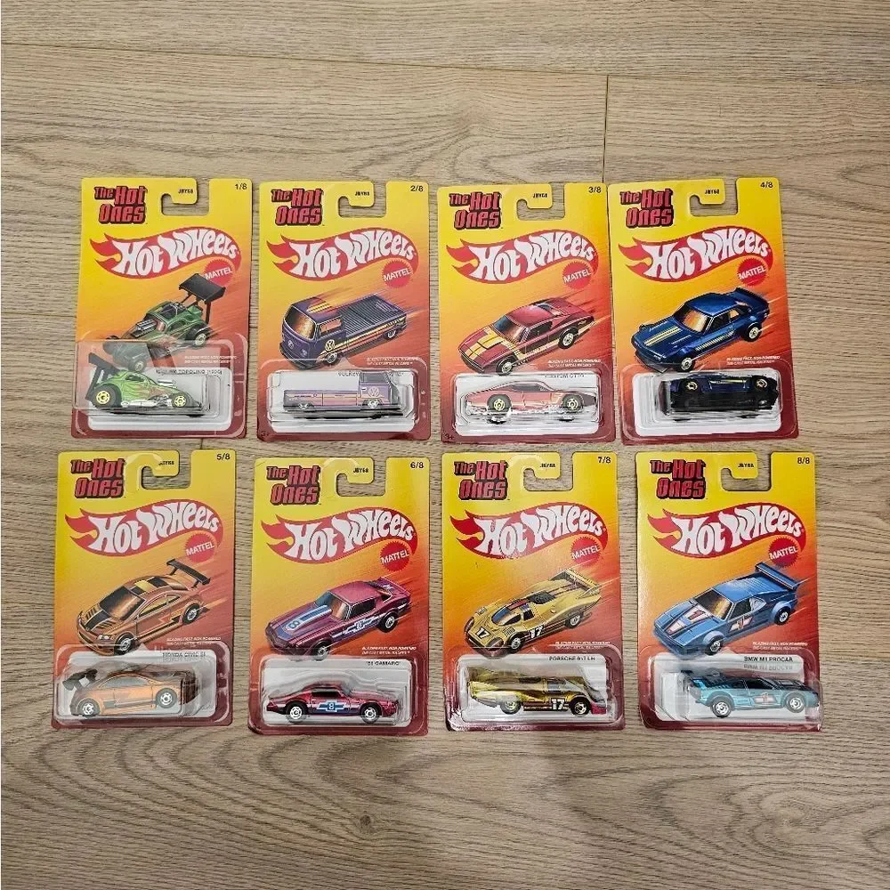 Hotwheels The Hot Ones Full Set